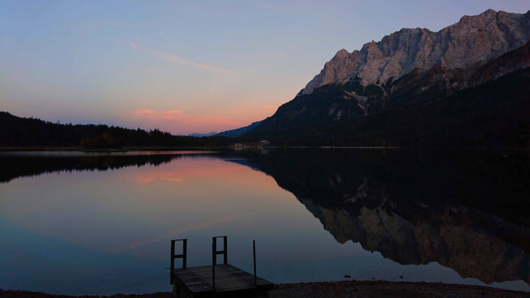 Mirror of Lake Eibsee